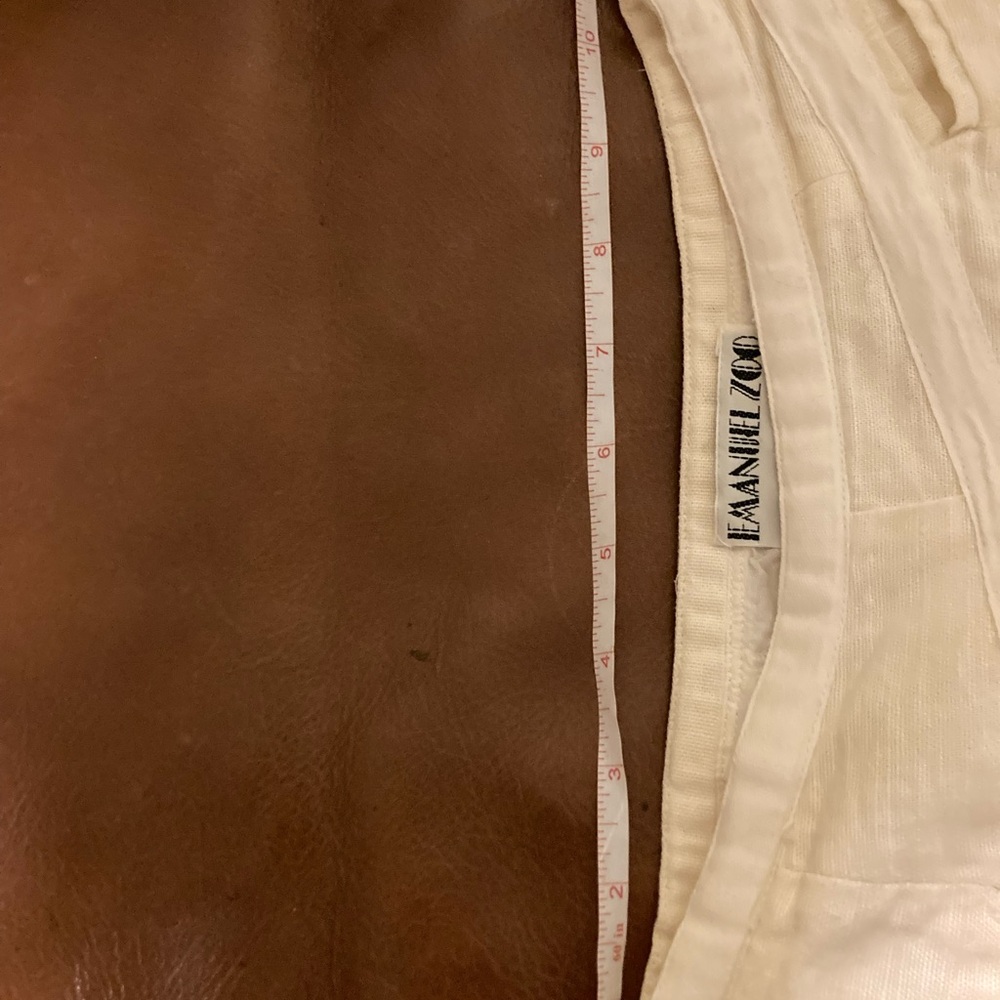 Stunning vintage cotton/ linen blend pants